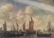 VLIEGER, Simon de Visit of Frederick Hendriks II to Dordrecht in 1646  jhtg oil on canvas
